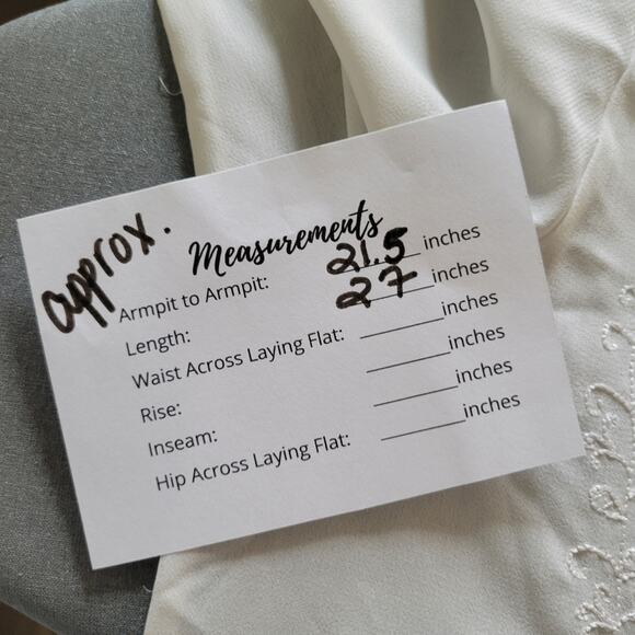 Soft Surroundings Embroidered Open Front Semi Sheer Cardigan Size Large White - Picture 6 of 7